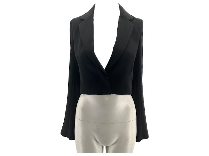 T By Alexander Wang T von Alexander Wang Jacken T.0-5 2 Polyester Schwarz