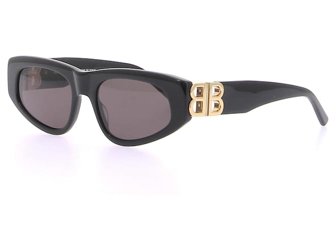 BALENCIAGA Gafas de sol T.  el plastico Negro Plástico  ref.1251464