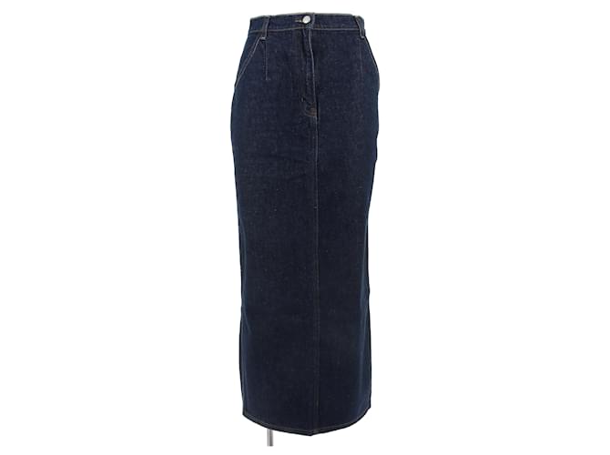 MAGDA BUTRYM  Skirts T.fr 36 cotton Blue  ref.1251623