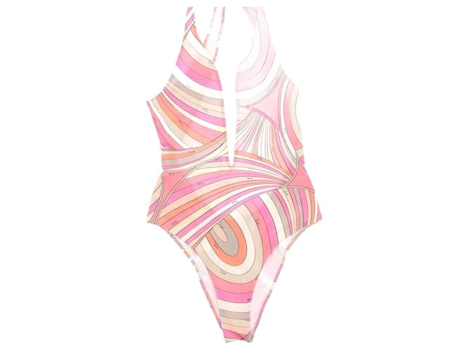 EMILIO PUCCI  Swimwear T.International S Polyester Pink  ref.1251633
