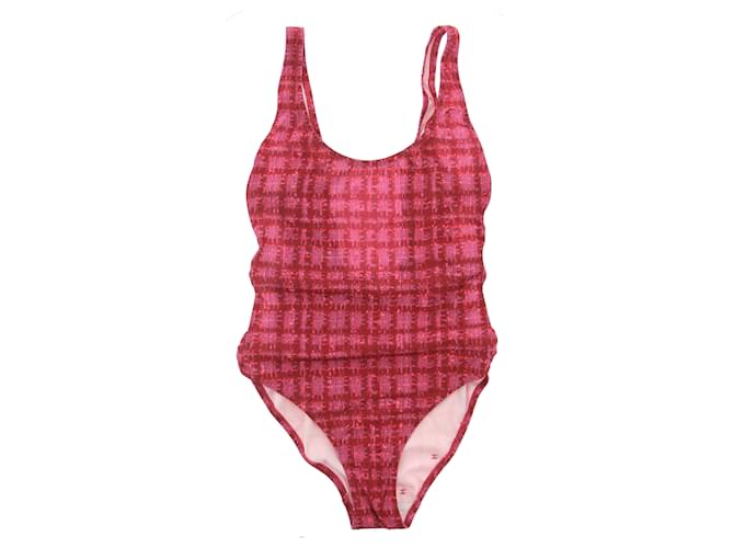 CHANEL  Swimwear T.fr 36 polyester Pink  ref.1251634