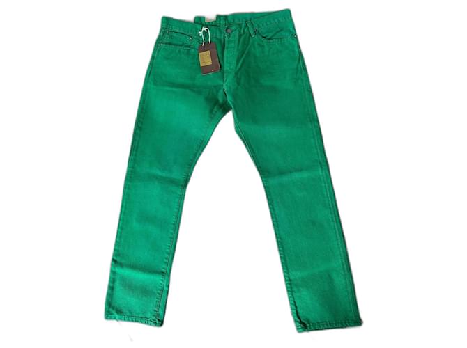Polo Ralph Lauren Sullivan slim Green Cotton  ref.1251892