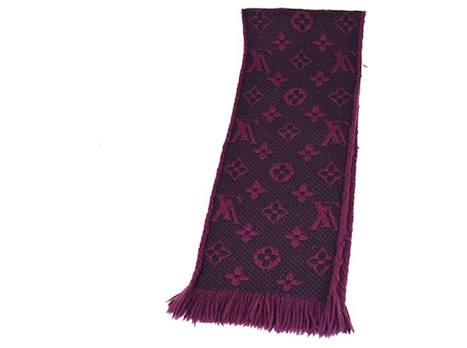 Louis Vuitton Logomania Purple Wool  ref.1251902