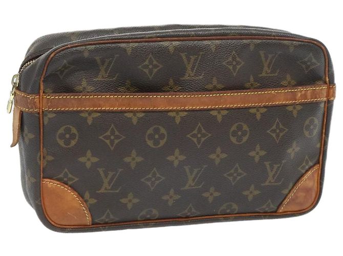 Louis Vuitton-Monogramm Compiegne 28 Kupplungstasche M.51845 LV Auth am5799