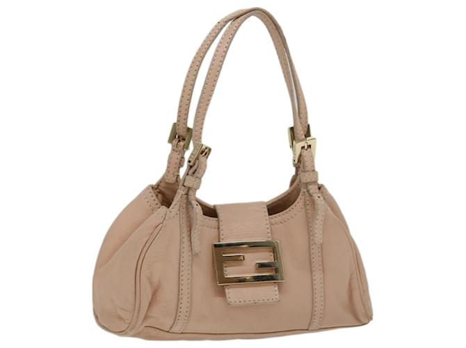 FENDI Hand Bag Leather Pink Auth yk10711  ref.1251938