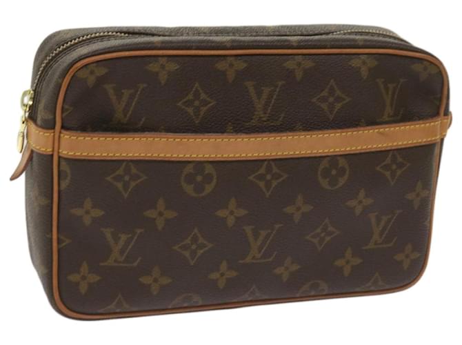 Louis Vuitton Monogram Compiegne 23 Clutch Bag M51847 LV Auth am5781 Cloth  ref.1251942