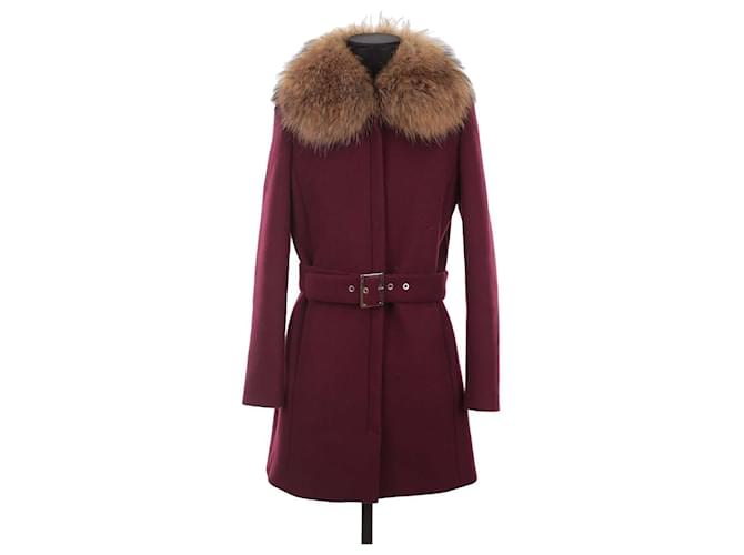 Claudie Pierlot Wool coat Brown  ref.1252043