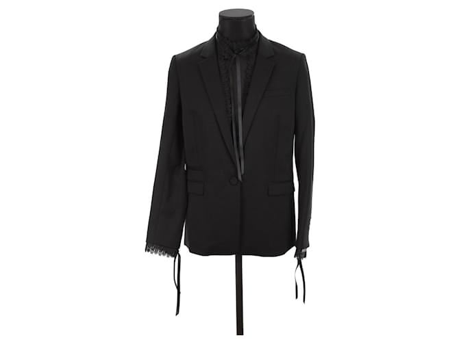 The Kooples chaqueta de sport Negro Poliéster  ref.1252058