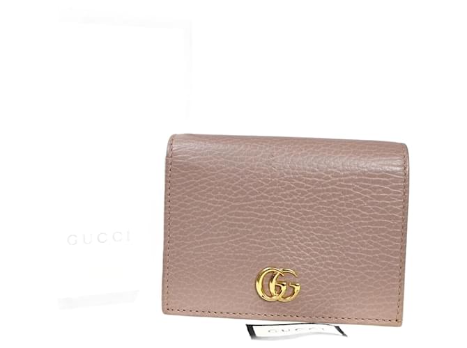 GUCCI MARMONT Bege Couro  ref.1252128