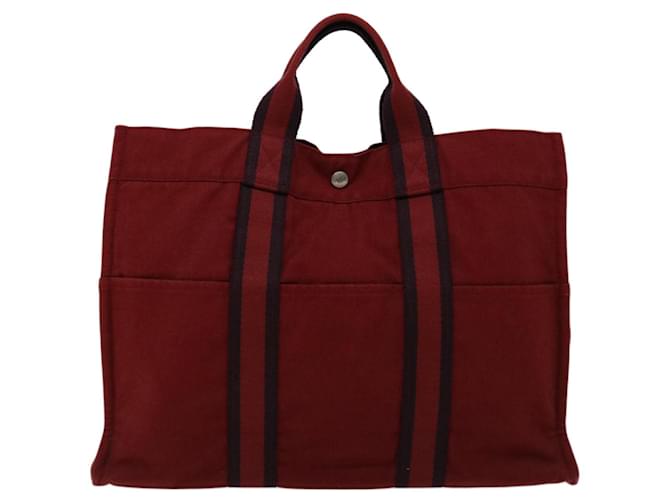 Hermès Toto Red Cloth  ref.1252129