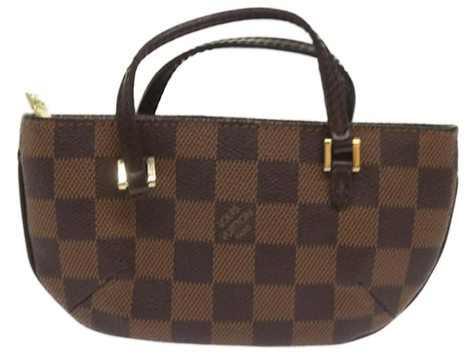 Louis Vuitton Manosque Brown Cloth  ref.1252154