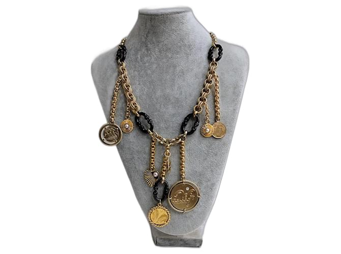 Dolce & Gabbana Halsketten Golden Metall  ref.1252194