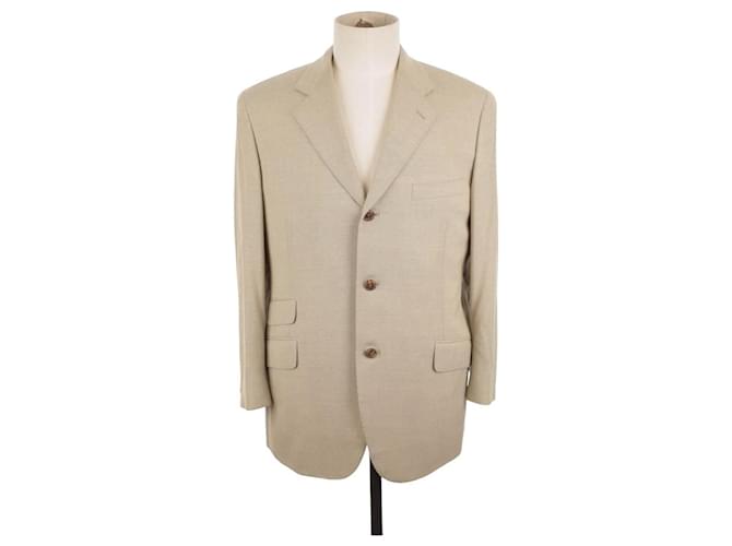 Hermès Wool jacket Beige  ref.1252286