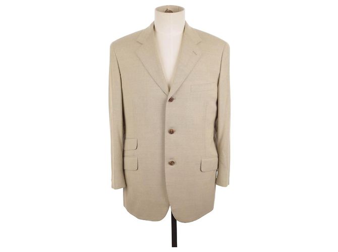 Hermès Wool jacket Beige