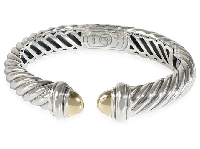 David Yurman Sculpted Cable Cuff in 18k yellow gold/sterling silver  ref.1252375