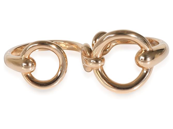 Ring Entra il Filet d'Or di Hermès 18k Rose Gold Oro rosa  ref.1252409
