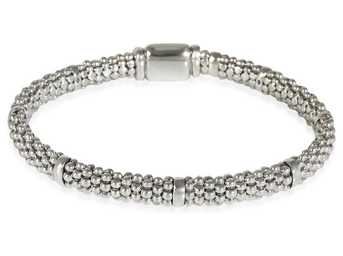 Pulseira Lagos Caviar em Prata de Lei