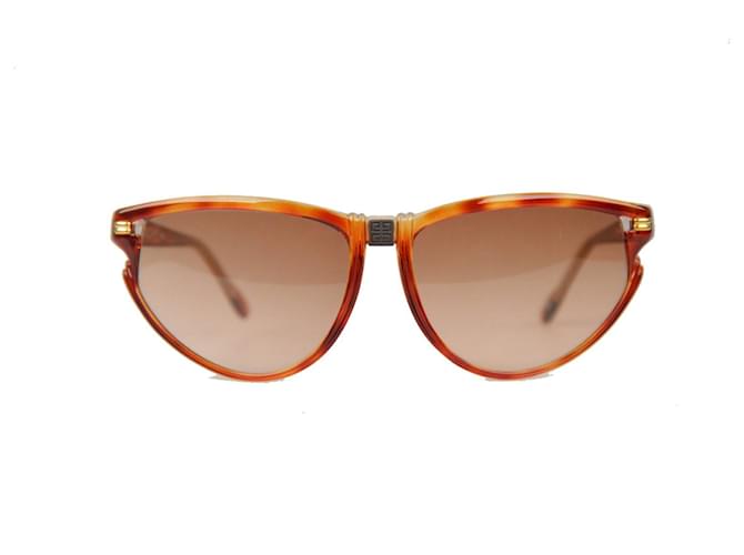 Givenchy Paris Vintage Brown Women Sunglasses mod SG01 Col 02 Plastic  ref.1252493