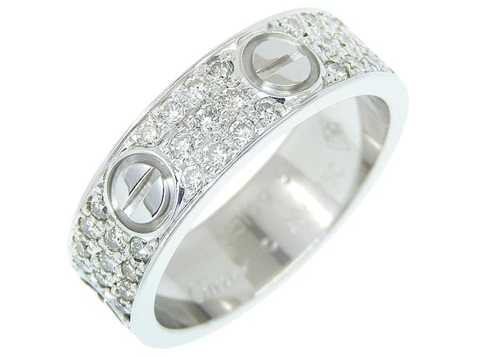 Cartier Love Silvery White gold  ref.1252791