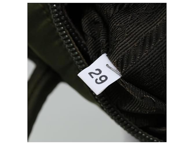PRADA Hand Bag Nylon Khaki Auth bs12156  ref.1252813
