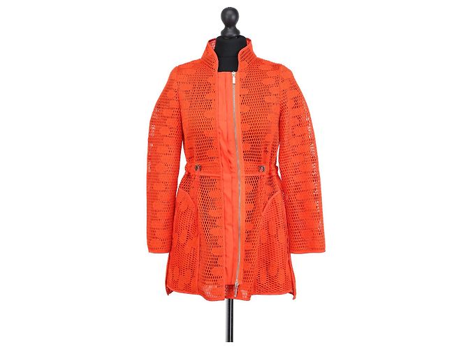 Purificacion Garcia Jacke Orange Polyester S