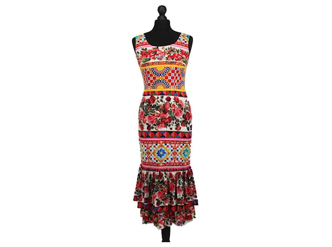 Dolce & Gabbana Dresses Multiple colors Silk  ref.1252942