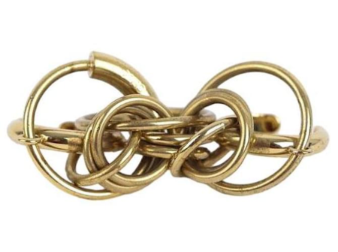 Chloé anel de ouro Dourado Metal  ref.1252979