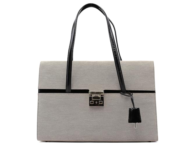 GUCCI Totes Leather Beige Jackie  ref.1253078