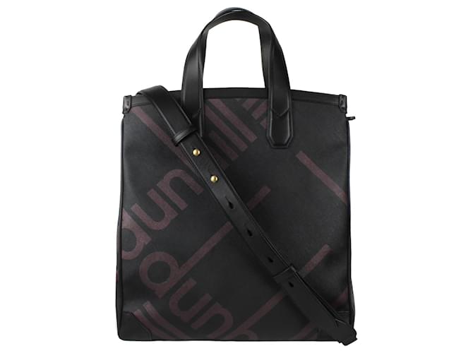 Alfred Dunhill Sac fourre-tout Dunhill Cuir Marron  ref.1253122