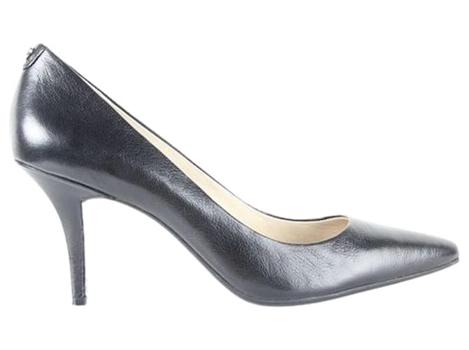 Michael Kors Pointed Toe Black Pumps Leather  ref.1253231