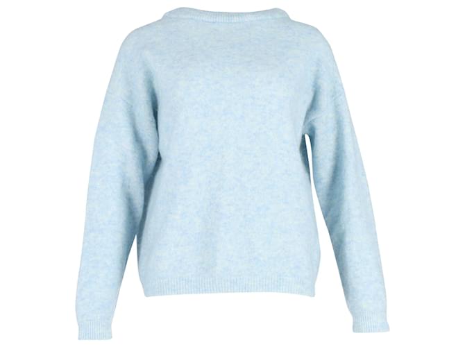 Suéter dramático Acne Studios em lã azul claro  ref.1253269