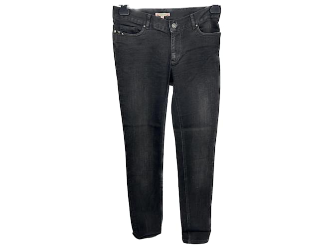BONPOINT Pantalon T.International S Coton Noir  ref.1253310