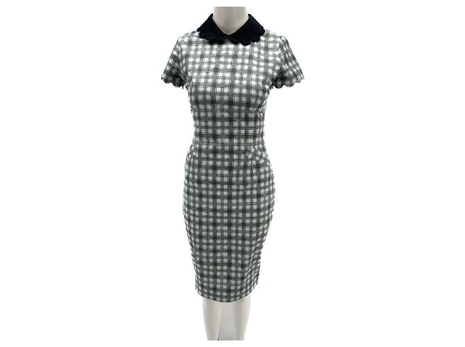 Vestido Olympia Le Tan T.FR 36 Algodón Negro