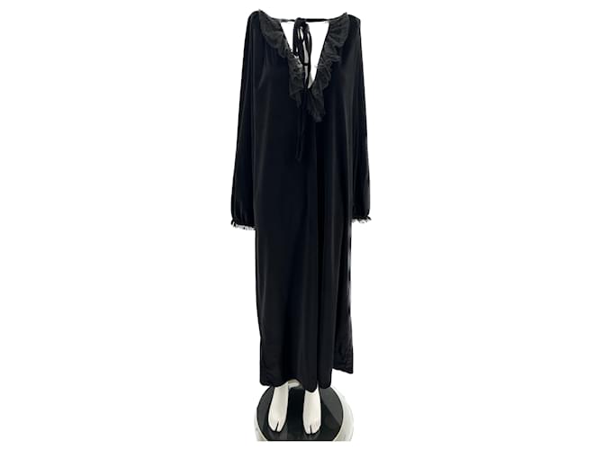 Autre Marque ACHEVAL PAMPA  Dresses T.International S Velvet Black  ref.1253331
