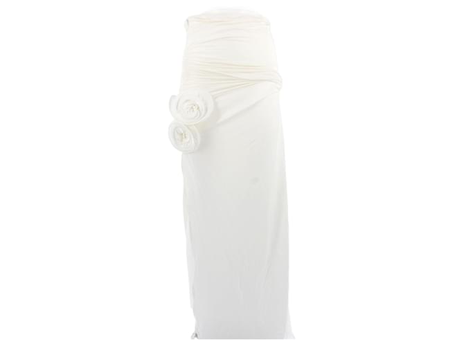 MAGDA BUTRYM  Skirts T.fr 36 Viscose White  ref.1253336