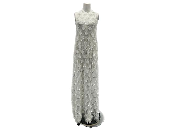 Autre Marque ROTATE  Dresses T.International S Polyester White  ref.1253359