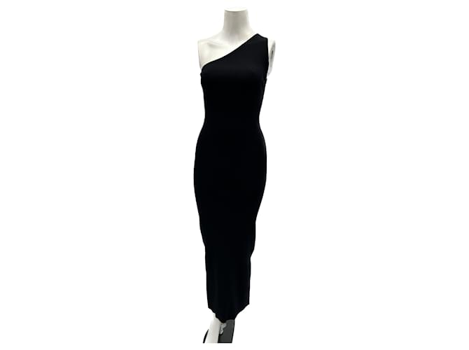 Totême TOTEME  Dresses T.International S Viscose Black  ref.1253360