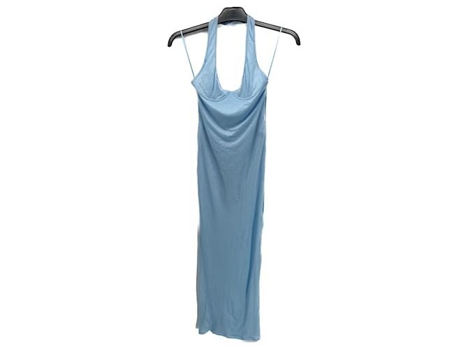 Autre Marque Nuevas llegadas vestidos T.FR 34 Poliéster Azul