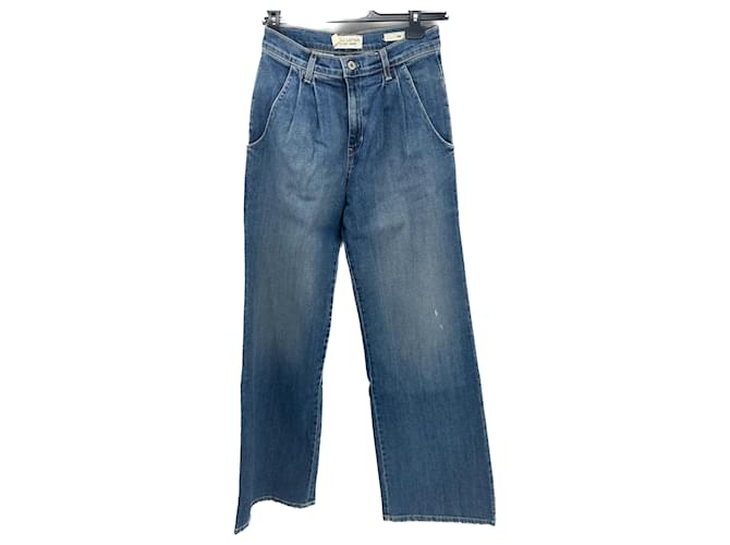NILI LOTAN Jeans T.US 26 Baumwolle Blau  ref.1253638