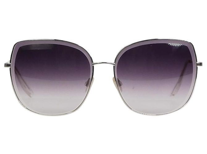 Barton Perreira Sonnenbrille mit silbernem Titanrahmen