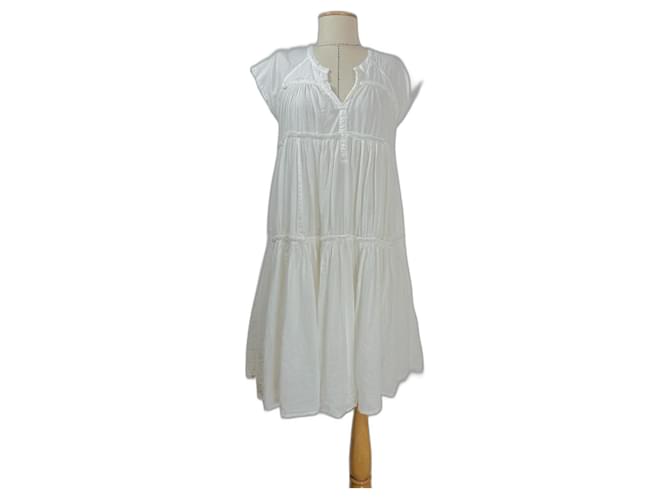 Autre Marque Dresses White Cotton  ref.1253687