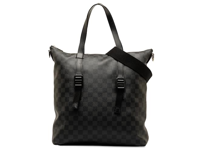 Louis Vuitton Black Damier Graphite Skyline Cloth  ref.1253707