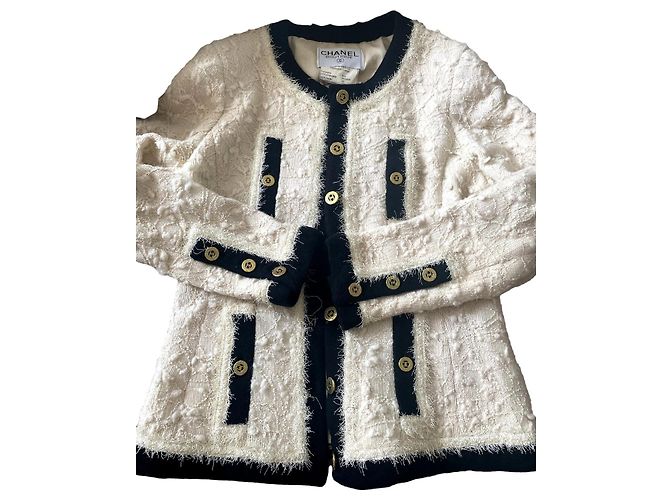 Cambon Chanel 1994A runway Jacket White
