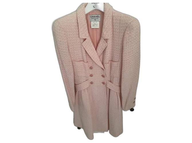 Cambon Chanel 1996 spring collection Pink Wool  ref.1253794