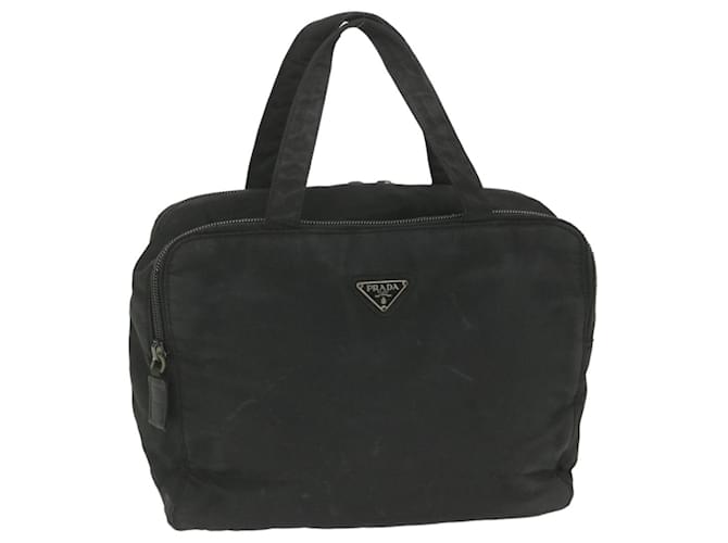 PRADA Hand Bag Nylon Black Auth bs10000  ref.1254211