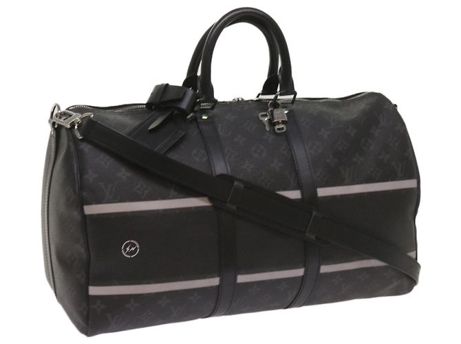 LOUIS VUITTON Eclipse Frammento Keepall Bandouliere 45 Borsa M43278 LV Aut 66508S Monogramma