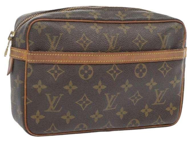 Louis Vuitton Monogram Compiegne 23 Clutch Bag M51847 LV Auth am5794 Cloth  ref.1254513