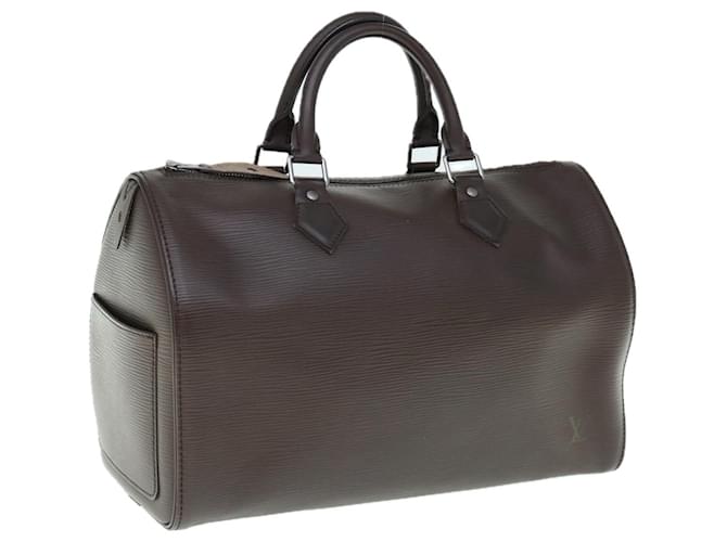 Louis Vuitton Epi Speedy 30 Hand Bag Mocha M5902D LV Auth 62799 Leather  ref.1254527