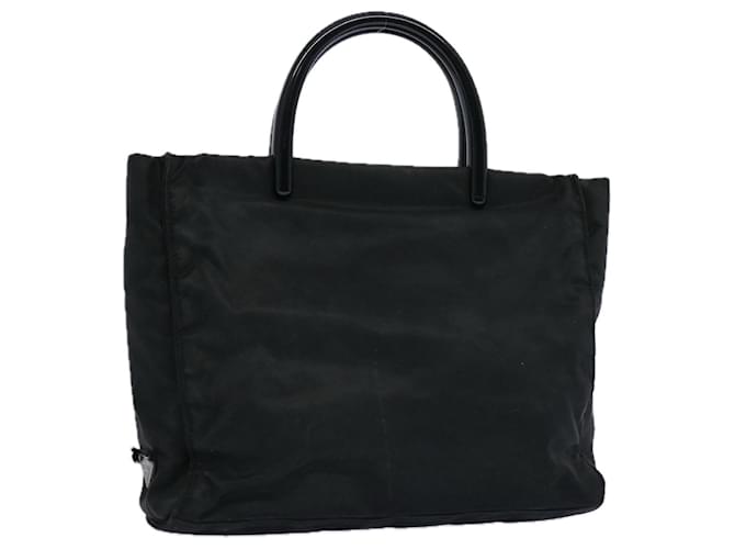 PRADA Hand Bag Nylon Black Auth ar11077  ref.1254678