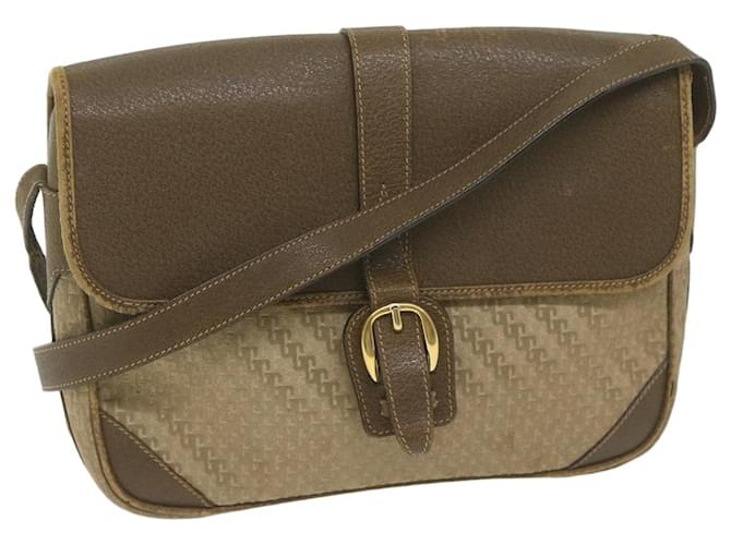 GUCCI Shoulder Bag Canvas Brown Auth ti1456 Cloth  ref.1254778